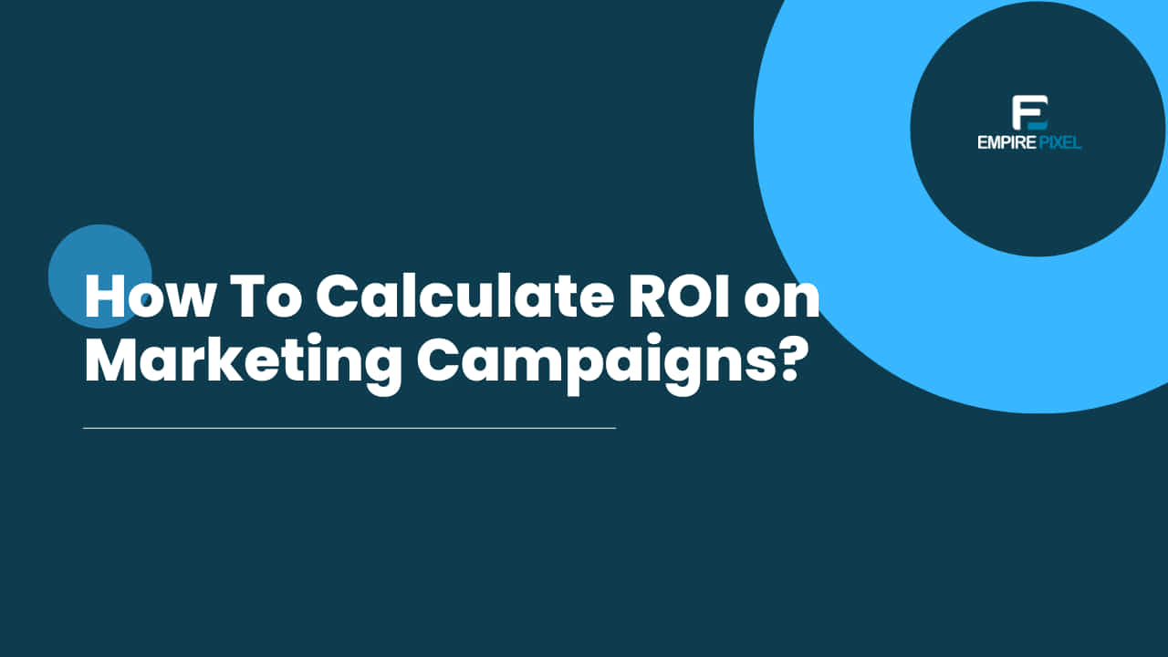 how to calculate marketing roi